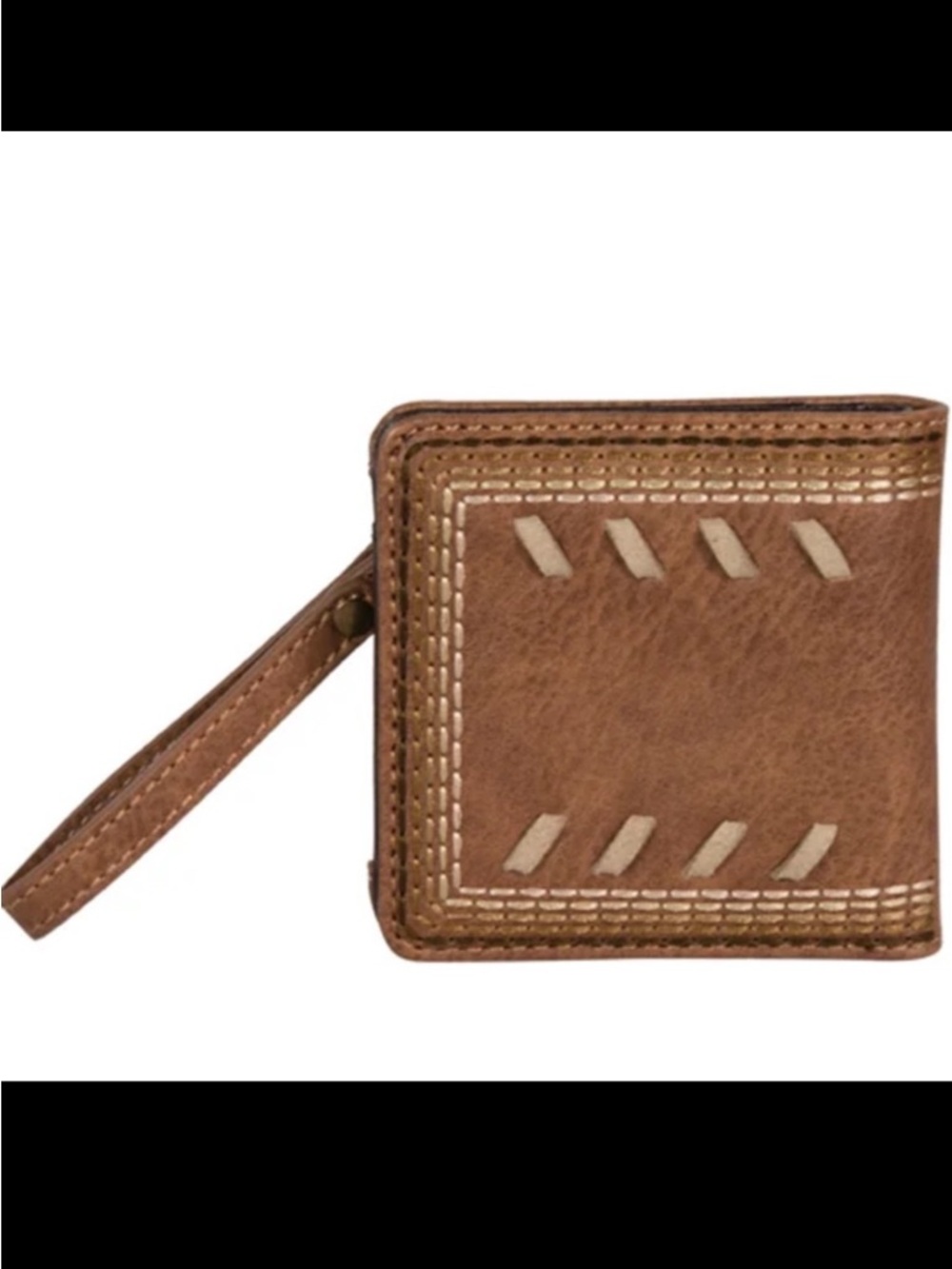 NWT - Justin Ladies Bifold Whip Stitch Wallet,